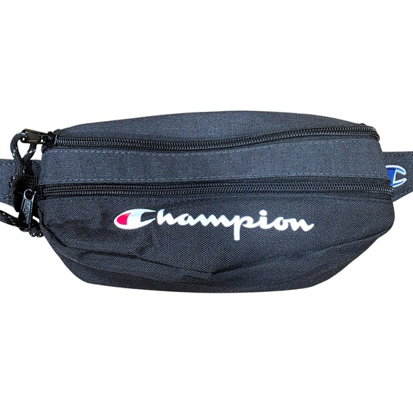 Champion Other - Champion Belt Bag Fanny Pack Black Zip Two-Pocket Adjustable Strap